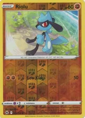 Riolu Reverse Holo 071