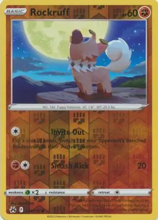 Rockruff Reverse Holo 073 Normal