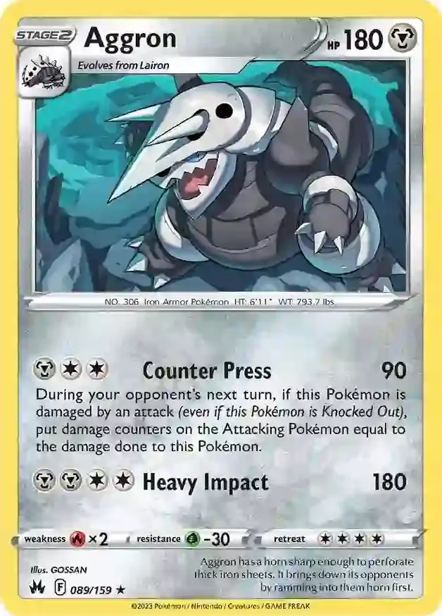 Aggron 089 Normal