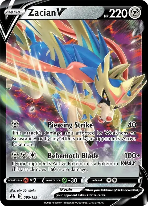 Zacian V 095 Normal