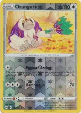 Oranguru Reverse Holo 119