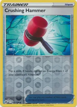 Crushing Hammer Reverse Holo 125 Normal