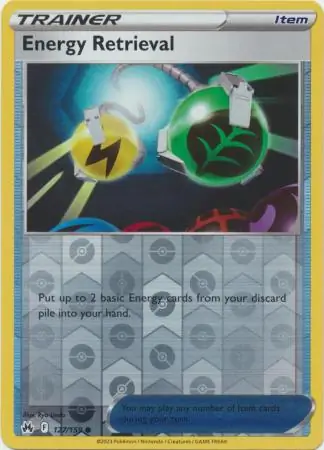 Energy Retrieval Reverse Holo 127 Normal