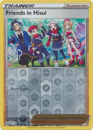 Friends in Hisui Reverse Holo 130 Normal