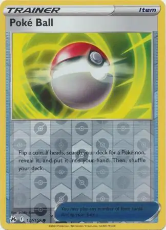 Poke Ball Reverse Holo 137