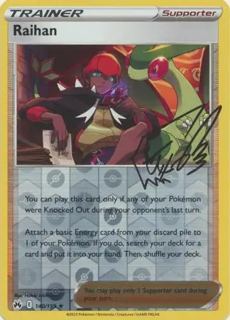 Raihan Reverse Holo 140