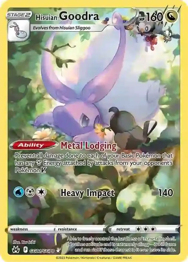 Hisuian Goodra GG21 Normal