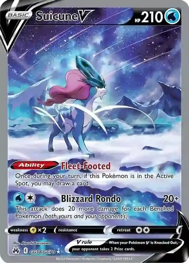Suicune V GG38 Normal