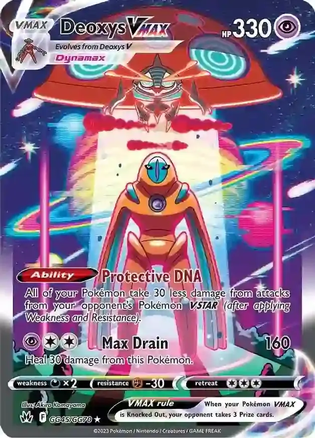 Deoxys VMAX GG45