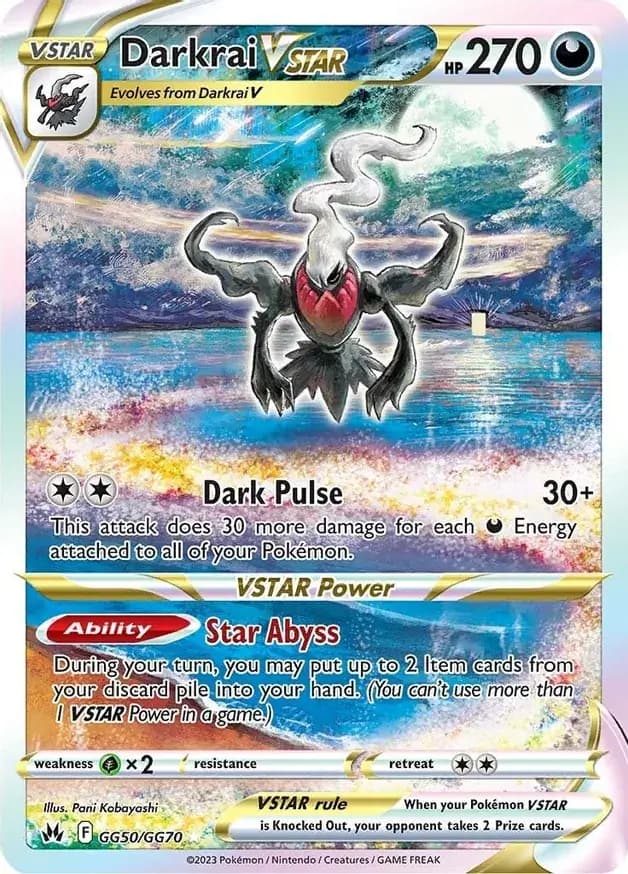 Darkrai VSTAR GG50 Normal