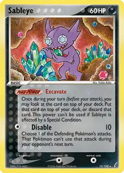 Sableye Holo 10 Normal