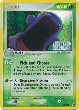 Swalot Reverse Holo 11 Normal