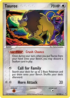 Tauros Holo 12 Normal