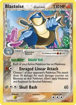 Blastoise Holo 2