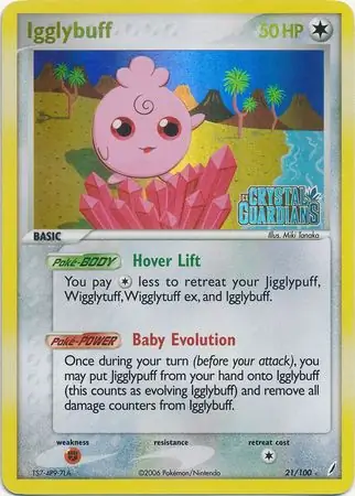 Igglybuff Reverse Holo 21 Normal