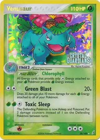 Venusaur Reverse Holo 28