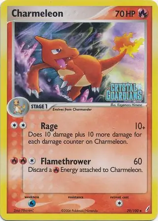 Charmeleon Reverse Holo 29 Normal