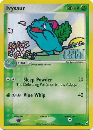 Ivysaur Reverse Holo 34 Normal