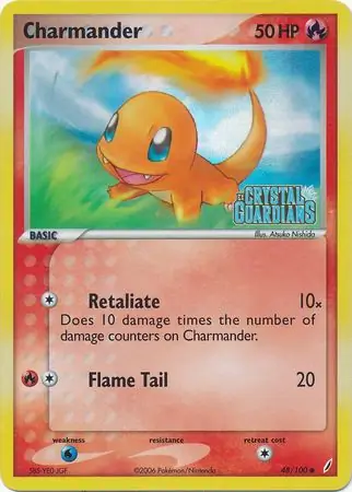Charmander Reverse Holo 48