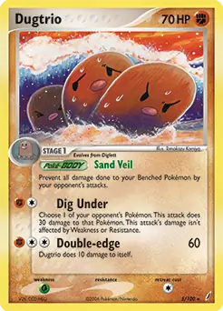 Dugtrio Holo 5 Normal