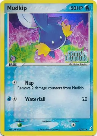 Mudkip Reverse Holo 58 Normal