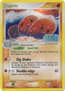 Dugtrio Reverse Holo