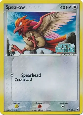 Spearow Reverse Holo 61 Normal