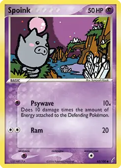 Spoink 62 Normal
