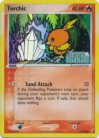 Torchic Reverse Holo 66 Normal
