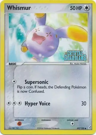 Whismur Reverse Holo 69