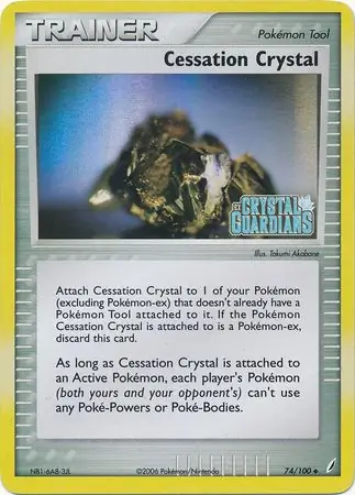 Cessation Crystal Reverse Holo 74 Normal