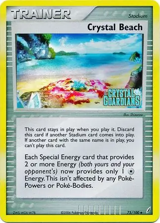 Crystal Beach Reverse Holo 75 Normal