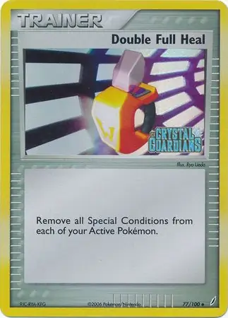 Double Full Heal Reverse Holo 77 Normal