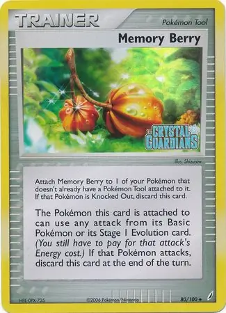Memory Berry Reverse Holo 80 Normal