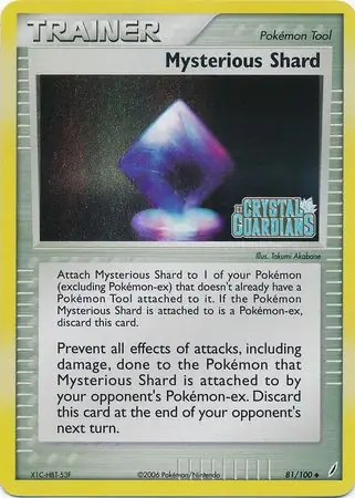 Mysterious Shard Reverse Holo 81