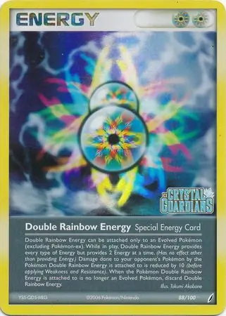 Double Rainbow Energy Reverse Holo 88 Normal
