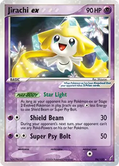 Jirachi ex 94 Normal