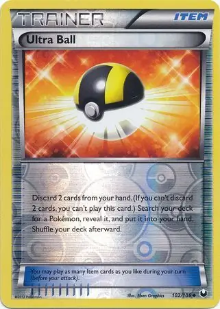 Ultra Ball Reverse Holo 102 Normal