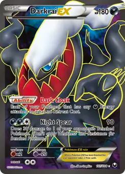 Full Art Darkrai EX 107 Normal