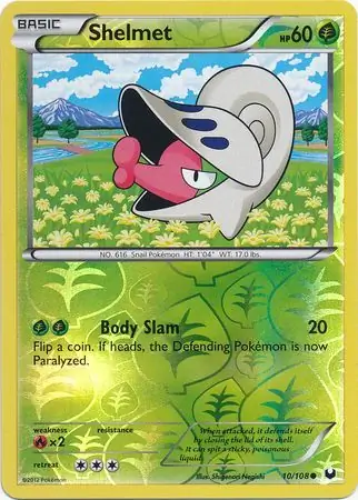 Shelmet Reverse Holo 10 Normal
