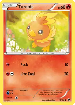 Torchic 15 Normal