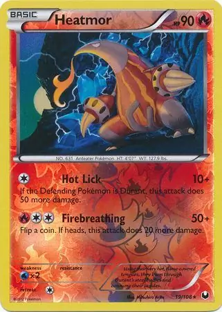 Heatmor Reverse Holo 19 Normal
