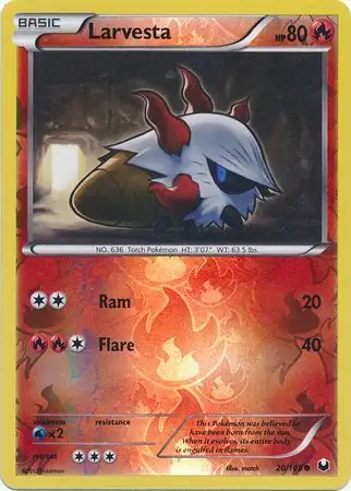Larvesta Reverse Holo 20