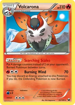 Volcarona Holo 22 Normal