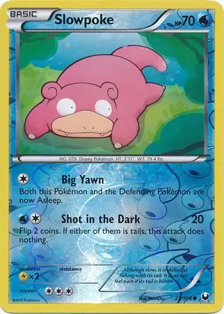 Slowpoke Reverse Holo 23 Normal