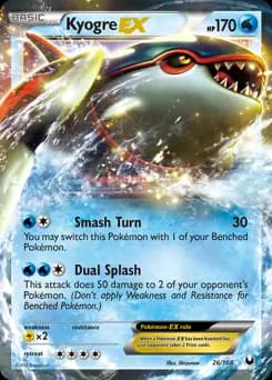 Kyogre EX 26 Normal