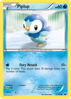 Piplup 27 Normal