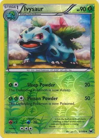 Ivysaur Reverse Holo 2 Normal