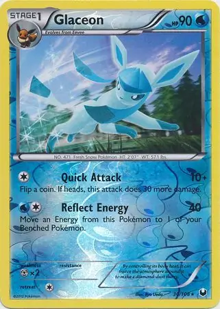 Glaceon Reverse Holo 30