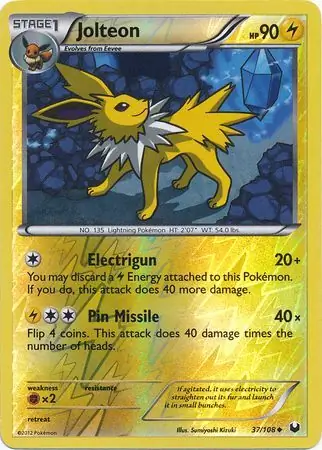 Jolteon Reverse Holo 37 Normal